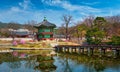 Hyangwonjeong Pavilion, Gyeongbokgung Palace, Seoul, South Korea