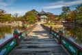 Hyangwonjeong Pavilion Royalty Free Stock Photo