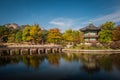 Hyangwonjeong Pavilion Royalty Free Stock Photo