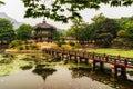 hyangwonjeong pavilion in seoul Royalty Free Stock Photo