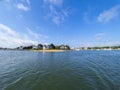 Hyannis Harbor Lighthouse, Cape Cod, MA, USA Royalty Free Stock Photo