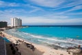 Hyatt Regency Hotel in Cancun Royalty Free Stock Photo