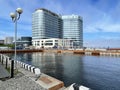 Vladivostok, Russia, July, 26, 2022. Hyatt Vladivostok Hotel, Burny in summer day in Vladivostok, Russia