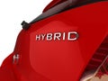 Hybrid Car Royalty Free Stock Photo