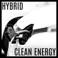 Hybrid Car. Vehicle clean Energy. Start Engine. Royalty Free Stock Photo