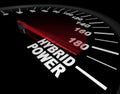 Hybrid Power - Speedometer