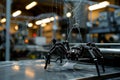 Hybrid Spiderbot Weaving an Intricate Web with Advanced Robotics and AI