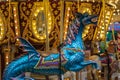 Hyde Park, London, UK 5th January, 2020. A carousel, round about, also known as a merry go round