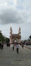 Hyderabad Charminar old city beautiful tourism peoples and sky