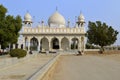 Hyderabad city beautifull tomb in city with white tile work