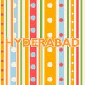 Hyderabad city name.