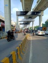 Hyderabad metro morning environment