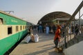 Hyderabad Sindh, Asia Pakistan - 25 December 2020 : Railway station of Hyderabad Pakistan