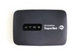 Vodafone SuperNet WiFi Hotspot MiFi 4G device isolated closeup