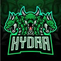 Hydra esport logo mascot design