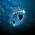 Hydra esport mascot logo