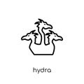 Hydra icon. Trendy modern flat linear vector Hydra icon on white