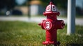 hydrant fire department symbol Royalty Free Stock Photo