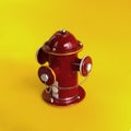 Hydrant public. A fire hydrant Royalty Free Stock Photo