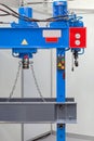 Hydraulic Press Machine Royalty Free Stock Photo