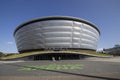 The Hydro arena within the Scottish Event Campus in Glasgow Royalty Free Stock Photo