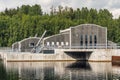 Hydro electric power plant in Avesta Royalty Free Stock Photo