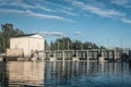 Hydro electric power plant Royalty Free Stock Photo