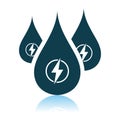 Hydro Energy Drops Icon