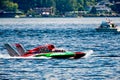 Hydro race boat Royalty Free Stock Photo