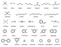Hydrocarbon molecules (set