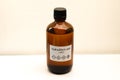 hydrochloric acid in bottle , chemical in the laboratory and industry