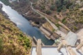 Hydroelectric dam of Castelo de Bode. Portugal