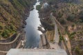 Hydroelectric dam of Castelo de Bode. Portugal