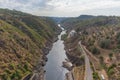 Hydroelectric dam of Castelo de Bode. Portugal