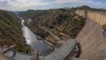 Hydroelectric dam of Castelo de Bode. Portugal