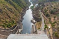 Hydroelectric dam of Castelo de Bode. Portugal