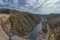 Hydroelectric dam of Castelo de Bode. Portugal