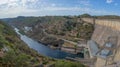 Hydroelectric dam of Castelo de Bode. Portugal