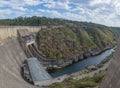 Hydroelectric dam of Castelo de Bode. Portugal