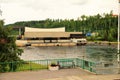 Hydroelectric plant in Solleftea, sweden.