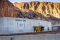 Hydroelectric power plant named Hoover Dam, Nevada Royalty Free Stock Photo