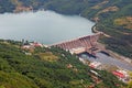 Hydroelectric power plant Perucac on Drina river Royalty Free Stock Photo