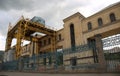 hydroelectric power station on the Kura River in Georgia