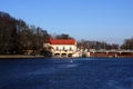 Hydroelectric power station.