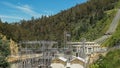 The hydro power station at tarraleah in tasmania Royalty Free Stock Photo