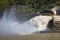 Hydroelectric power stations in the mountains