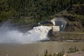 Hydroelectric power stations in the mountains