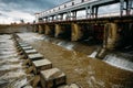 Hydroelectric pumped storage power plant Royalty Free Stock Photo