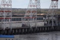 Hydroelectric pumped storage power plant on Volga river