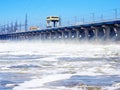 Hydroelectric stations Royalty Free Stock Photo